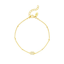 Load image into Gallery viewer, FYB Jewelry Petite Initial Chain Bracelet