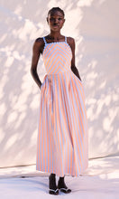 Load image into Gallery viewer, Saylor Imelda Dress - Blue/Peach