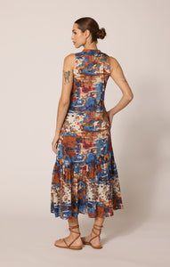 Cleobella Izora Midi Dress - Murano Print