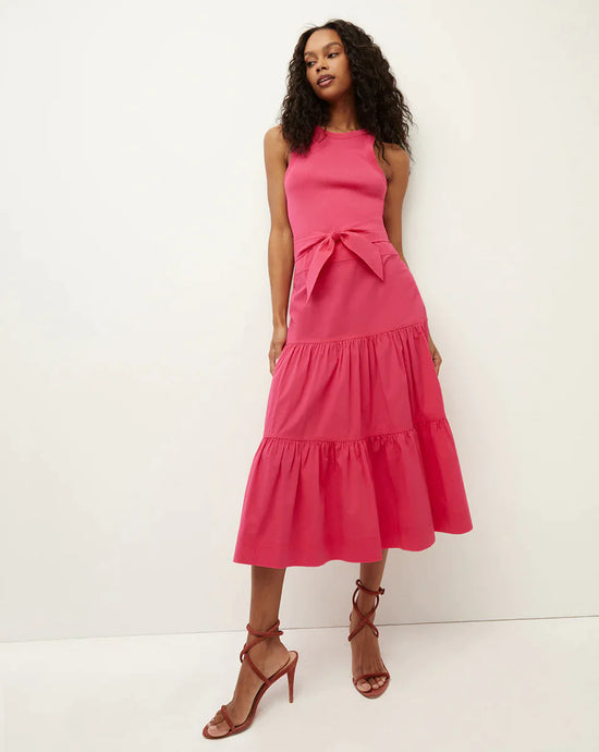 Veronica Beard Austyn Dress - Fuchsia