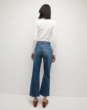 Load image into Gallery viewer, Veronica Beard Dylan Straight-Leg Raw Hem Jean - Evening Dush