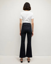 Load image into Gallery viewer, Veronica Beard Carson Corset Waist Kick-Flare Jean - Indigo Rinse