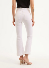 Load image into Gallery viewer, Veronica Beard Carson Ankle Flaire Jean - White