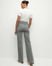 Load image into Gallery viewer, Veronica Beard Crosbie Striped Wide-Leg Jean - Solstice Stripe