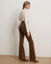 Load image into Gallery viewer, Veronica Beard Beverly Off-Duty Skinny-Flare Pant - Deep Ochre