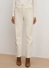Load image into Gallery viewer, Veronica Beard Leah Straight-Leg Jean - Ecru