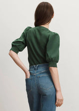 Load image into Gallery viewer, Veronica Beard Coralee Puff-Sleeve Top - 2 Colors