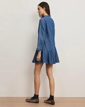 Load image into Gallery viewer, Veronica Beard Korinda Mini Shirtdress - Pool Party