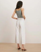 Load image into Gallery viewer, Veronica Beard Taylor Cropped Wide-Leg Jean - White