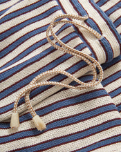 Load image into Gallery viewer, Veronica Beard Zosia Crochet Wide-Leg Pant -  Ecru Bluefin Multi