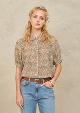 Load image into Gallery viewer, M.A.B.E. Jaci Short Sleeve Top - Multi