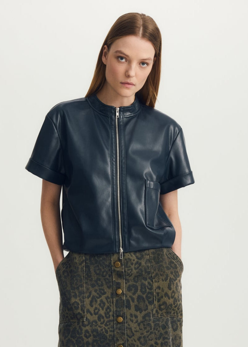 Melissa Nepton Jackie Top - Dark Navy