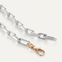 Load image into Gallery viewer, Jenny Bird Padlock Heart Pendant Necklace - Two-Tone