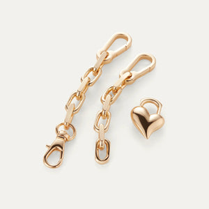 Jenny Bird Padlock Heart Chain Bracelet - 2 Colors