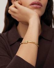Load image into Gallery viewer, Jenny Bird Slim Woven Square Bangle - 2 Colors