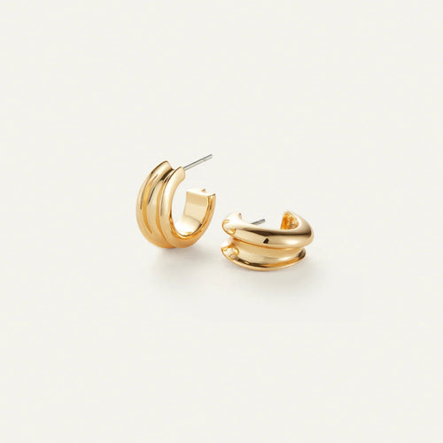 Jenny Bird Mini Lennon Hoops - 2 Colors