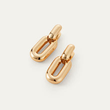 Load image into Gallery viewer, Jenny Bird Puffy Detachable Link Earrings - 3 Colors