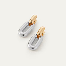 Load image into Gallery viewer, Jenny Bird Puffy Detachable Link Earrings - 3 Colors