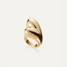 Load image into Gallery viewer, Jenny Bird Puffy Heart Ring - Gold