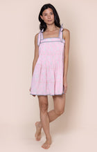 Load image into Gallery viewer, Juliet Dunn Pintuck Dress - Flamingo Pomegranate Print