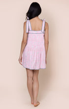 Load image into Gallery viewer, Juliet Dunn Pintuck Dress - Flamingo Pomegranate Print