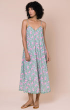 Load image into Gallery viewer, Juliet Dunn Slip Dress - Cactus/Candy Floral Print