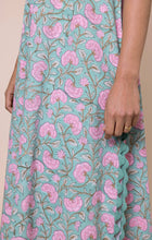 Load image into Gallery viewer, Juliet Dunn Slip Dress - Cactus/Candy Floral Print