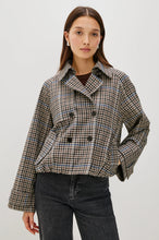 Load image into Gallery viewer, Rails Jett Jacket - Mocha Check