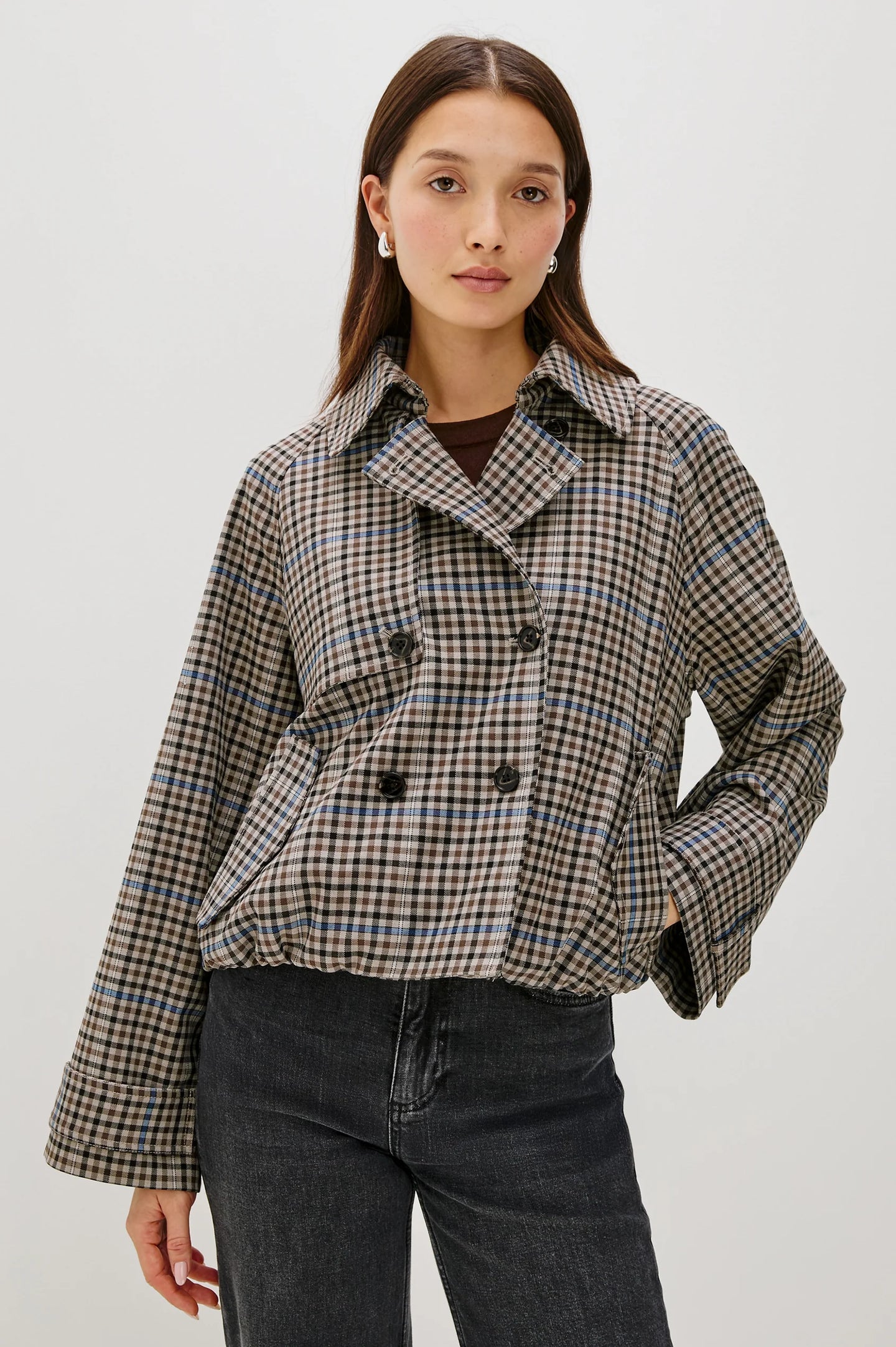 Rails Jett Jacket - Mocha Check