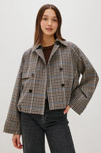 Load image into Gallery viewer, Rails Jett Jacket - Mocha Check