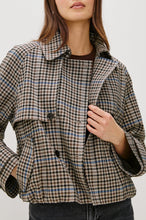 Load image into Gallery viewer, Rails Jett Jacket - Mocha Check