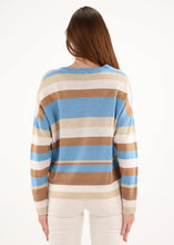 Load image into Gallery viewer, ESTHÈME Striped Lurex Top - Azurite