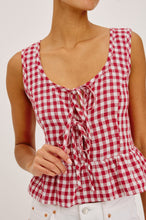 Load image into Gallery viewer, Rails Jonah Top - Picnic Check