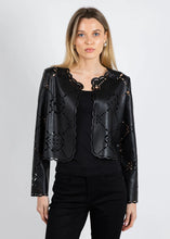 Load image into Gallery viewer, J. Society Laser Cut Jacket - Black