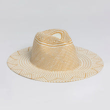 Load image into Gallery viewer, Hat Attack Luxe Novelty Packable - Ivory/Tan