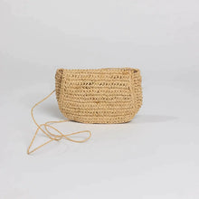 Load image into Gallery viewer, Hat Attack Straw Belt Bag - Natural