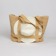 Load image into Gallery viewer, Hat Attack The Original Straw Traveler Bag - Natural
