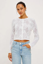 Load image into Gallery viewer, Rails July Cardigan - White