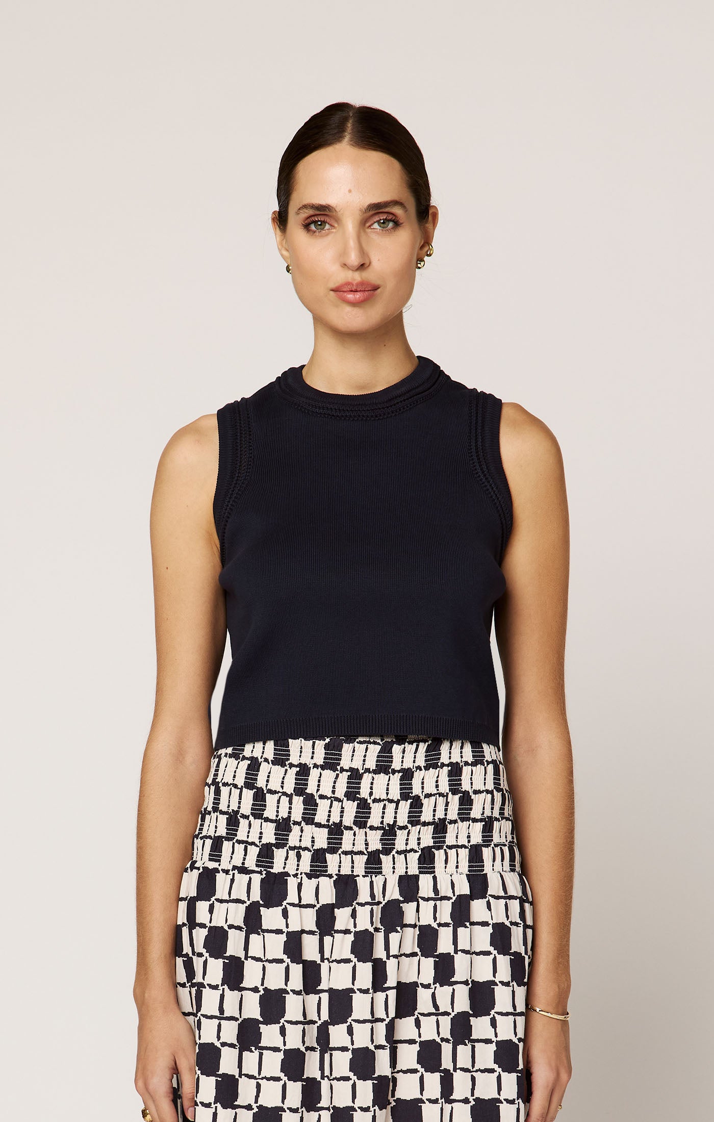 Cleobella Jade Top - Midnight Blue