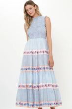 Load image into Gallery viewer, OLIPHANT Sleeveless Smocked Maxi - Jungi Peach