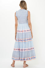 Load image into Gallery viewer, OLIPHANT Sleeveless Smocked Maxi - Jungi Peach