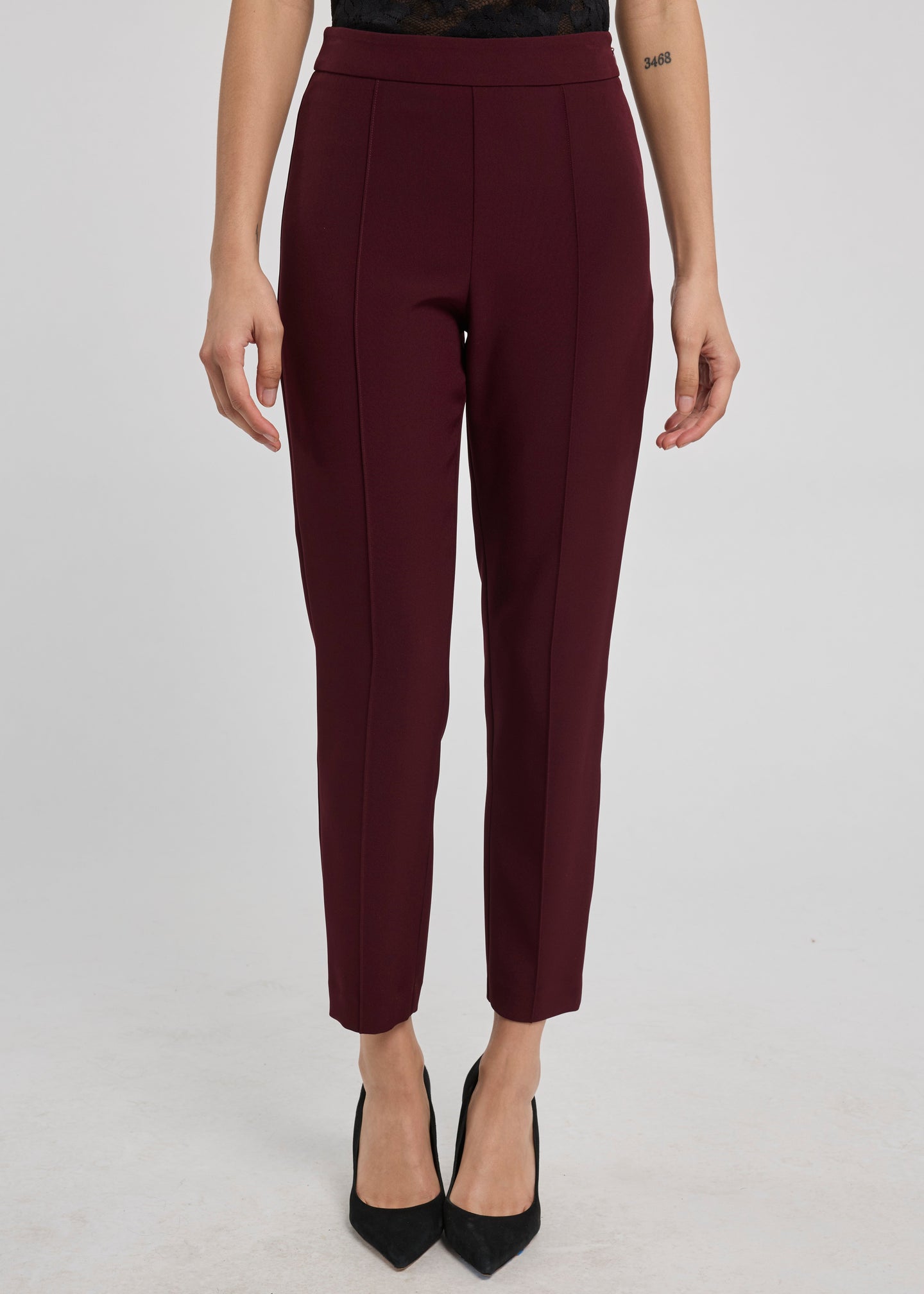 Generation Lonny Crepe Pants - Malbec