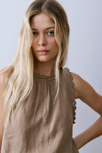 Load image into Gallery viewer, Melissa Nepton Kalli Top - Khaki