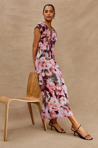Rails Kourt Dress - Magenta Verbena