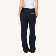 Load image into Gallery viewer, Kerri Rosenthal Weekend Barb Heart Tape Sweatpant - Black