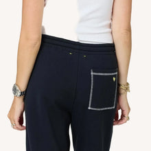 Load image into Gallery viewer, Kerri Rosenthal Weekend Barb Heart Tape Sweatpant - Black