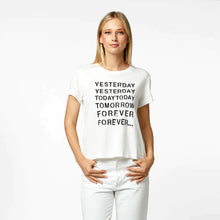 Load image into Gallery viewer, Kerri Rosenthal Suke Forever Tee - White