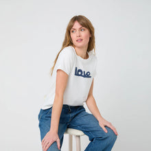 Load image into Gallery viewer, Kerri Rosenthal Suke Love Lines Tee - White