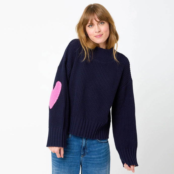 Kerri Rosenthal Marlow Zero Waste Sweater - Indigo