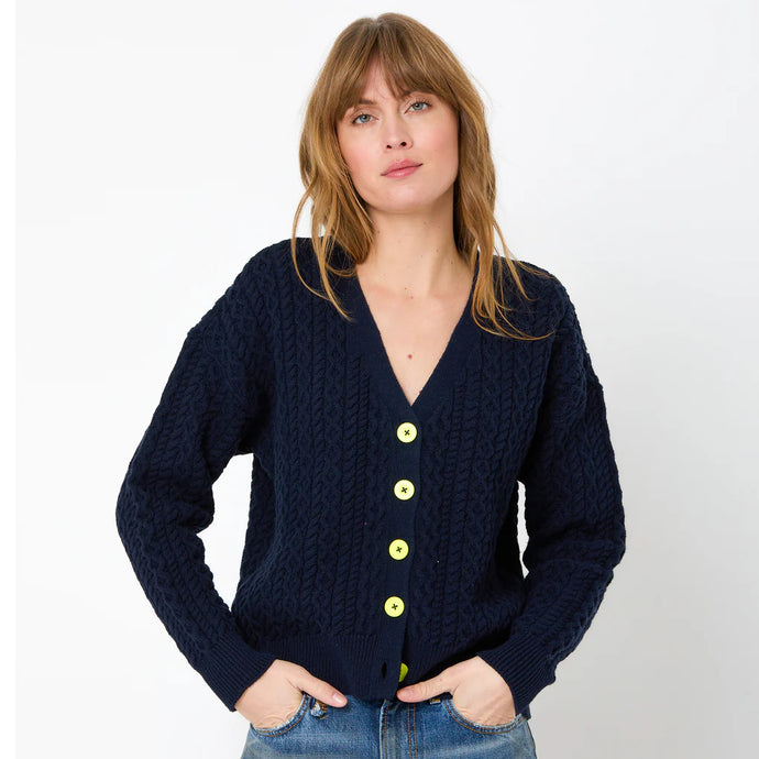 Kerri Rosenthal Suzanne Just Add Love Cardigan - Indigo